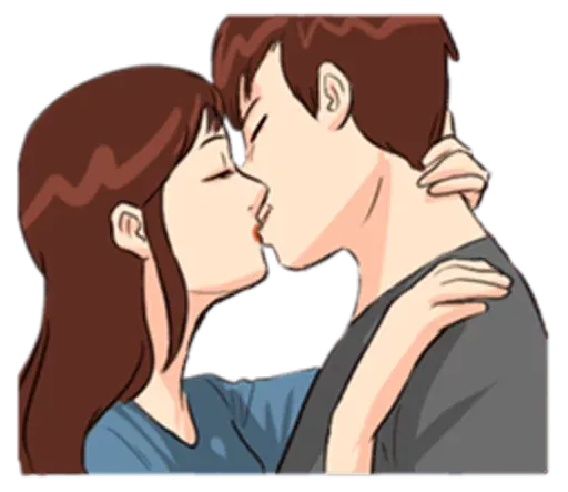 The Kissing sticker 5