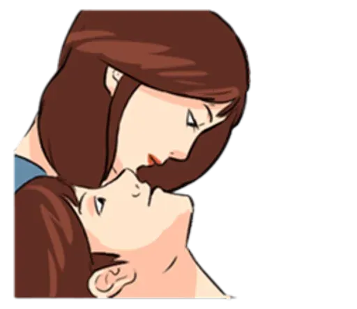 The Kissing sticker 9