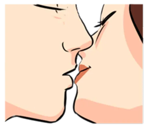 The Kissing sticker 10