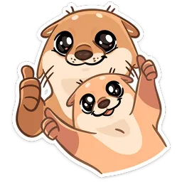 Семейка Отти Анастасия Волк sticker 10