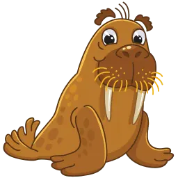 Mоржи и киты sticker 4