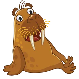Mоржи и киты sticker 6