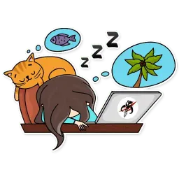 Удалёнка sticker 9