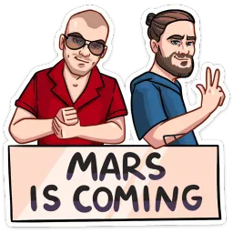 Thirty Seconds to Mars Telegram sticker pack