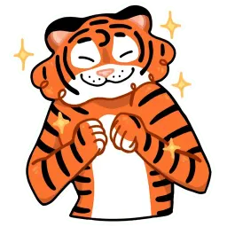 Тигриные настроения Telegram sticker pack