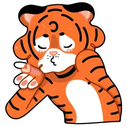 Тигриные настроения sticker 8