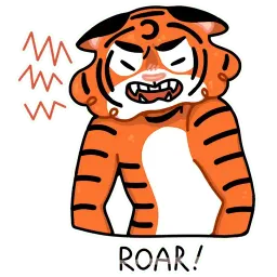 Тигриные настроения sticker 10