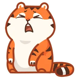 Тигрёнок Персик sticker 12