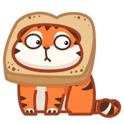 Тигрёнок Персик sticker 3