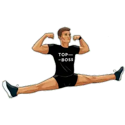 Topstretching sticker 12