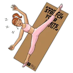 Topstretching sticker 5