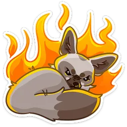 Топа Анастасия Волк Telegram sticker pack