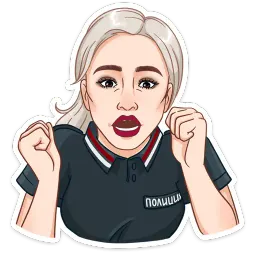 Туристическая полиция sticker 11