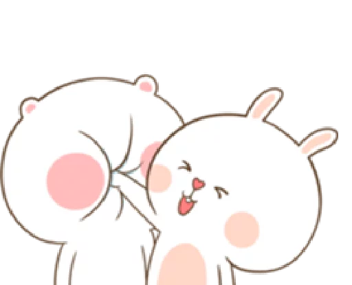 TuaGom : Puffy Bear & Rabbit 2 sticker 12