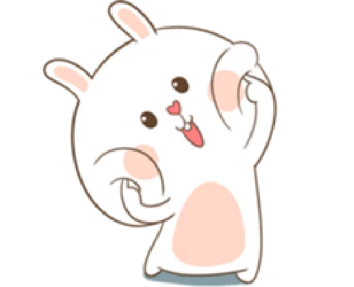 TuaGom : Puffy Bear & Rabbit 2 sticker 7