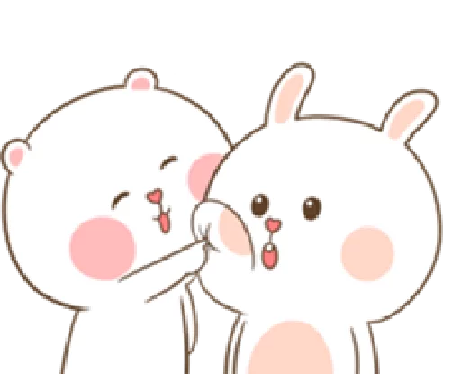 TuaGom : Puffy Bear & Rabbit 2 sticker 9
