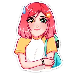 Тусагёрл sticker 11