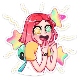 Тусагёрл sticker 3