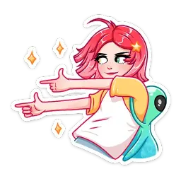 Тусагёрл sticker 5