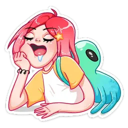 Тусагёрл sticker 8