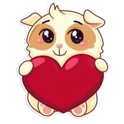Cavy sticker 2
