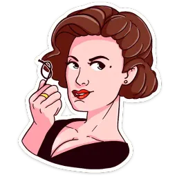 Твин Пикс @mosticks sticker 4