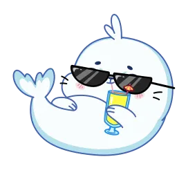 Тюленим sticker 12