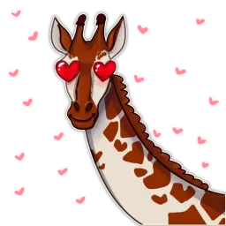 Жираф sticker 12