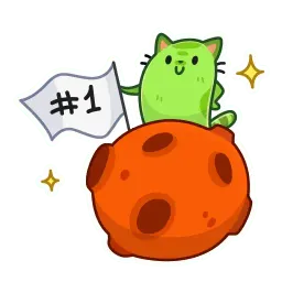 Уфо зелёный sticker 6