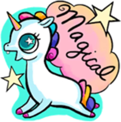 Ulysses S. Unicorn ( sticker 10