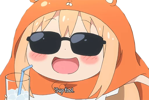Zero's Umaru pack sticker 4