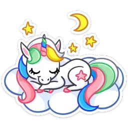 Unicorn BOOM sticker 8