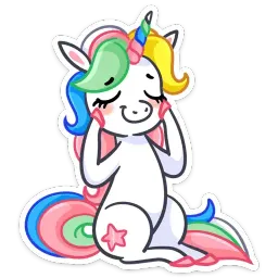 Unicorn BOOM sticker 10