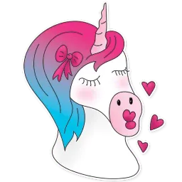 Unicorn sticker 2