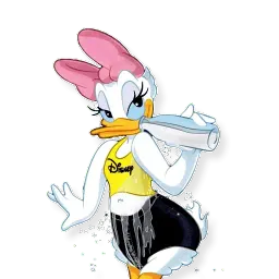 Дейзи Дак Telegram sticker pack