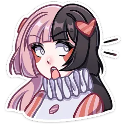 Валентинка Маф Котура Миурин sticker 9