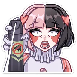 Валентинка Маф Котура Миурин sticker 10
