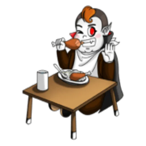 Deda vampire sticker 11