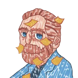 Ван Гог Telegram sticker pack