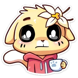 Ванилька Ирина Брэдкэт sticker 4