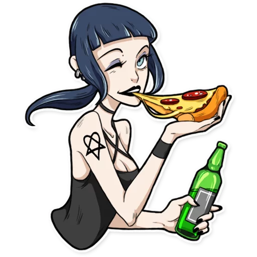 Bad Girl sticker 6