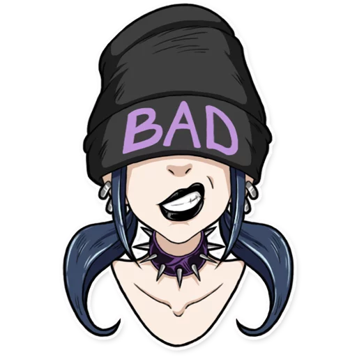 Bad Girl sticker 8