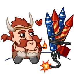 Vikings sticker 11