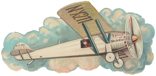 vintage postcard sticker 5