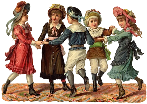 vintage postcard sticker 8