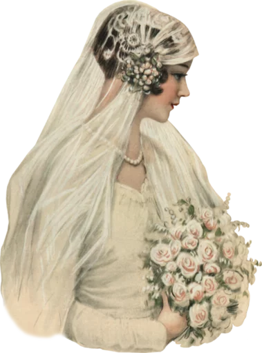 vintage postcard sticker 9