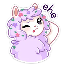 Фиалка sticker 11