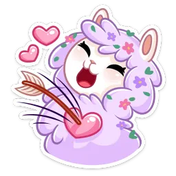Фиалка sticker 12