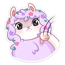 Фиалка sticker 6