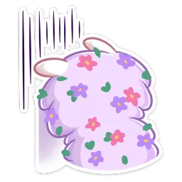 Фиалка sticker 7